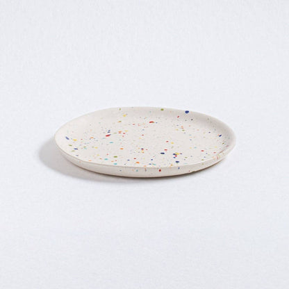Party-Brotplatte Weiß, 17 cm