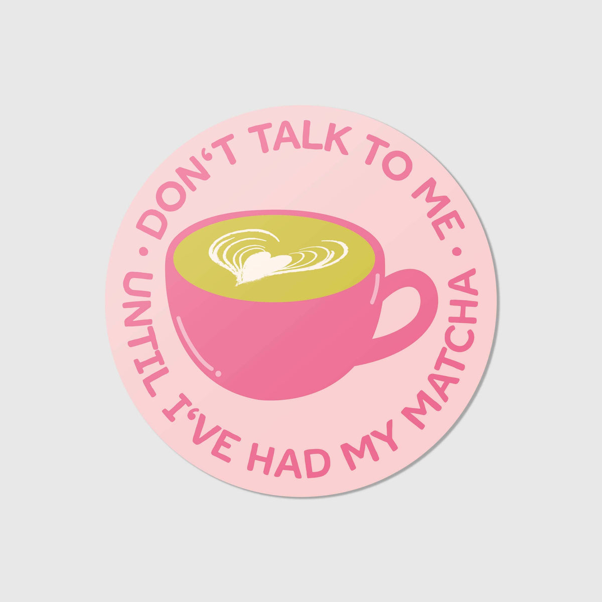 My matcha - Vinyl Sticker 