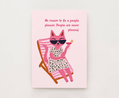 Postkarte - People Pleaser
