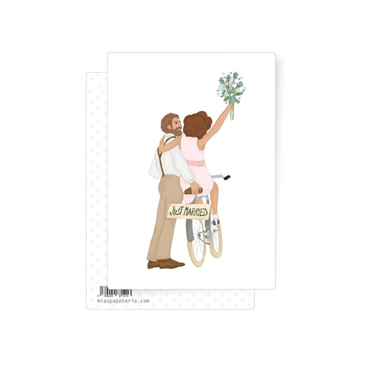 Just married | Postkarte